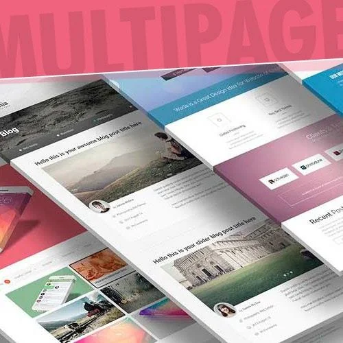 Página web multipagina