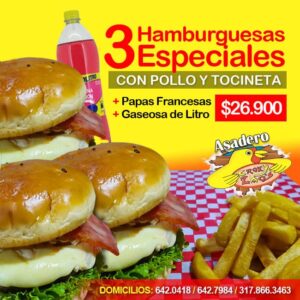 Post de hamburguesas
